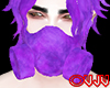 Animated Purple Gas Mask