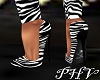 PHV Zebra Print Pumps