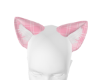 pink plaid kitty ears