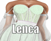 Summer gown green