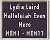 Halleluiah Even Here
