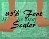 85% Foot Resizer