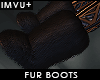 ! the tribe fur boots