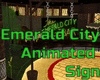 Emerald City Bar SIgn