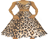 skirt & top leopard