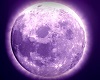 Purple moon open space