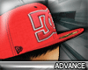 .A. red Dc hat