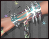 Holo Spiked Cuffs