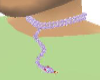 (na)Purple Snake necklac