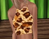 Animal Print Halter Top