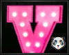 [P2] Pink Neon Letter Y