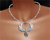 Silver Phoenix Necklace