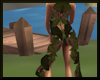 Leafy Vest ~ Dryad Sage