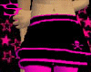 |S| Legs skir pink/black