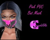 pink pvc bat mask