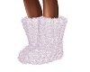 Pink Fur Snow Boots