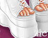 Myla Laced Boots White