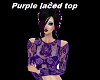 Purple Laced Top