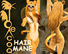 !dl Lioness mane hair