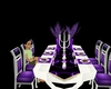 Animated purple table