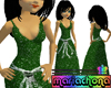 maria gown greenglitter
