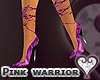 [wwg] PINK warrior pumps