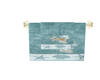 aqua seashell towel set