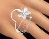 SL Heart&Butterfly Ring