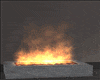 ! Modern Outdoor Fire