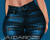 Blaq & Blue Plaid Sheen