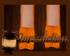 ⌡ Pumps Orange/Black