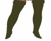 olive thigh boots