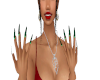 TEF GREEN NAILS