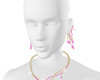 [£] Jewel PinkGold Set