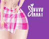 IK. Skirt Plaid Barbie