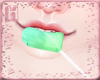 |H| Heart Lollipop Lime