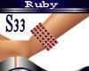 S33 Ruby Bracelet