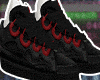 Red Black Skate Shoes M