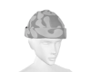 gray beanie.