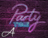 Ae Party Neon Sign