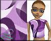 Purple ModSwirl Baby T