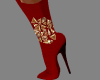 Donna red boots