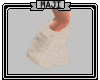 Tan fuzzy boots