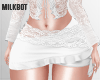 Zoe White Skirt