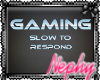 Gaming Head Sign