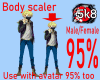 95% Teens BodyScaler M/F