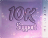 M~ Support Sticker 10K