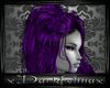 purple carah hairs