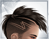 Side parted haircut