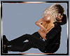 Couple Sitting Kiss Pose